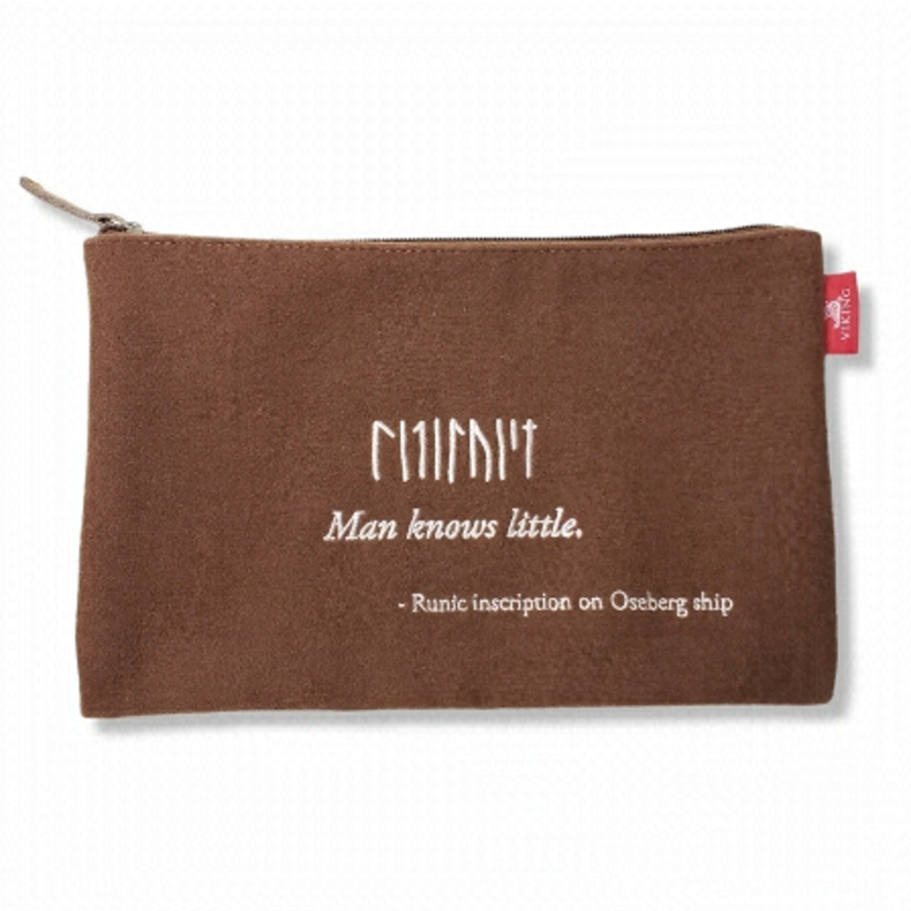 Viking Runic Inscription Wool Travel Case